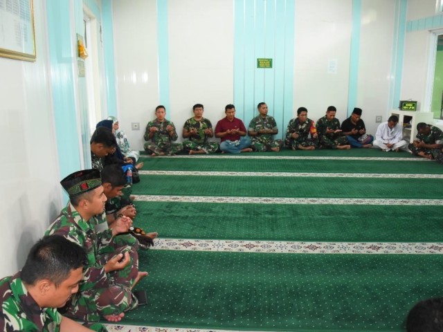 Kodim 0501/Jakarta Pusat Gelar Doa Bersama Untuk Keselamatan Prajurit TNI