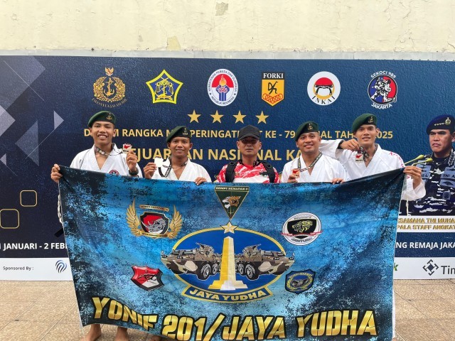 Prestasi Gemilang Yang Diraih Prajurit Yonif 201/JY Dalam Kejuaraan Kasal Cup IV TA. 2025