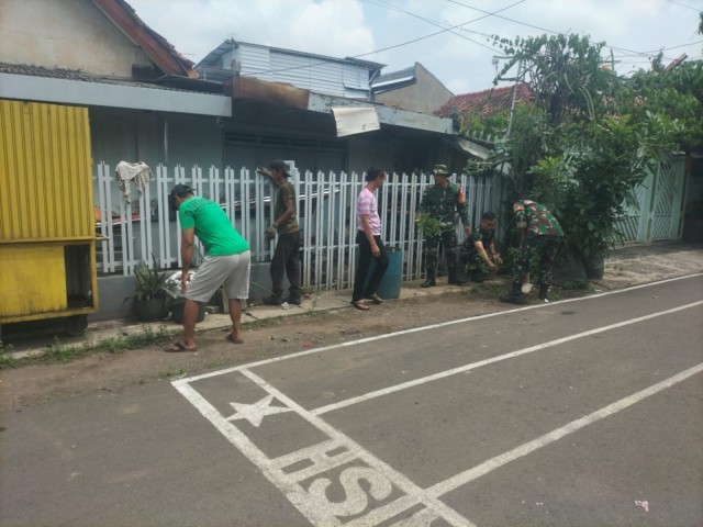 Kodim 0506/Tangerang Gelar Aksi Bersih, Antisipasi Banjir dan Wabah Penyakit