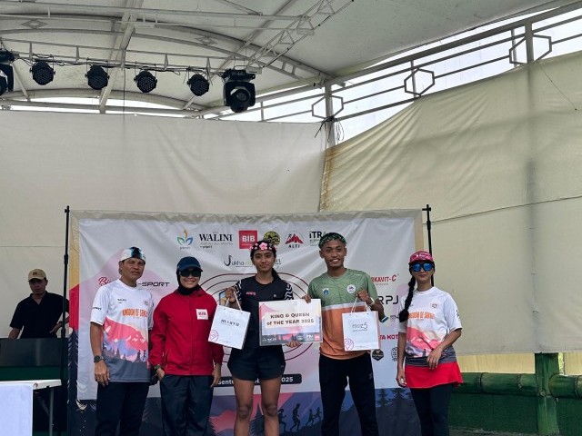 Prestasi Gemilang Prajurit Batalyon Arhanud 10/ABC Dalam Ajang Kingdom Of Sentul Trail Run