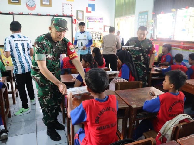 Launching Tahap-2 Makan Bergizi Gratis Daerah Jakarta Selatan, 24.548 Paket Makan Didistribusikan