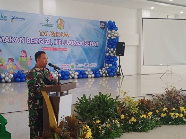 Babinsa Koramil 07/Kemayoran Hadiri Talkshow “Makan Bergizi, Keluarga Sehat”