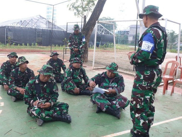 Kegiatan UTP Membentuk Prajurit Korem 052/Wkr Profesional