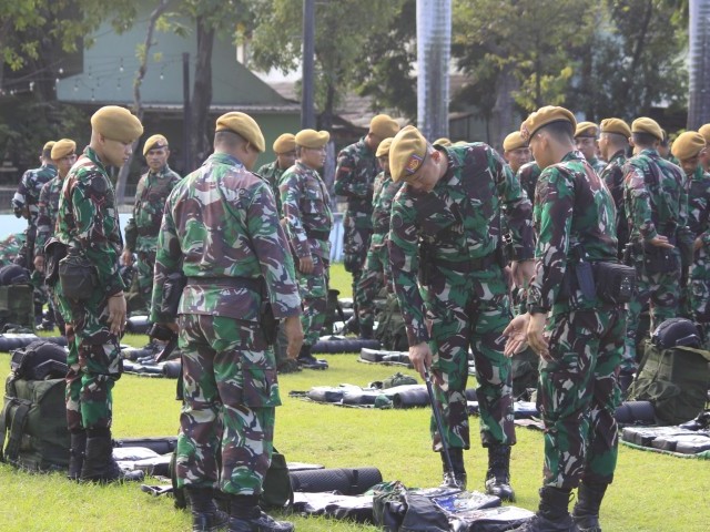 Apel Kesiapsiagaan Dalam Rangka Pengamanan Batalyon Arhanud 6/BAY