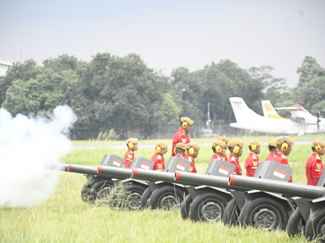 22 Tembakan Kehormatan, Armed 7/Biringgalih Sambut Kunjungan Tamu Negara
