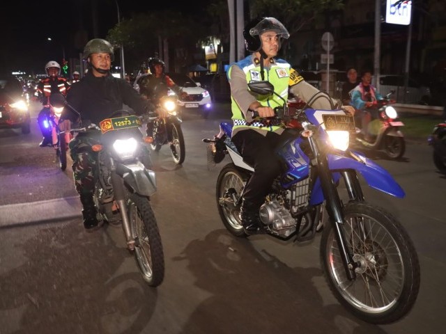 Kodim 0510/Trs Gelar Patroli Malam Berkendaraan, Pastikan Situasi Kondusif