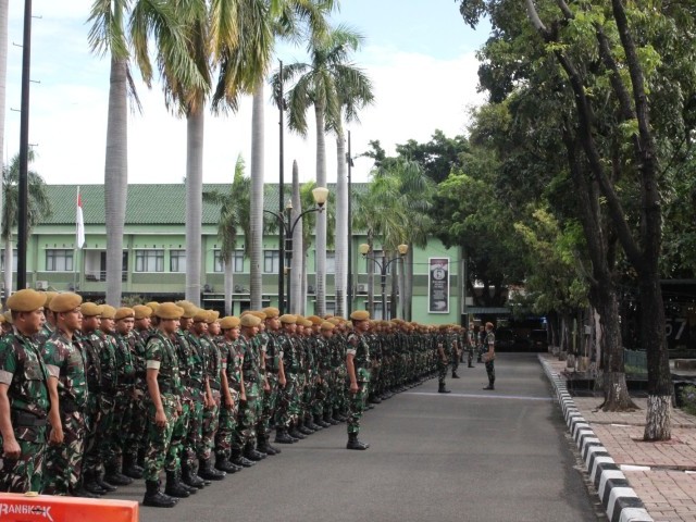 Batalyon Arhanud 6/BAY Gelar Apel Kembali dan Keberangkatan Cuti