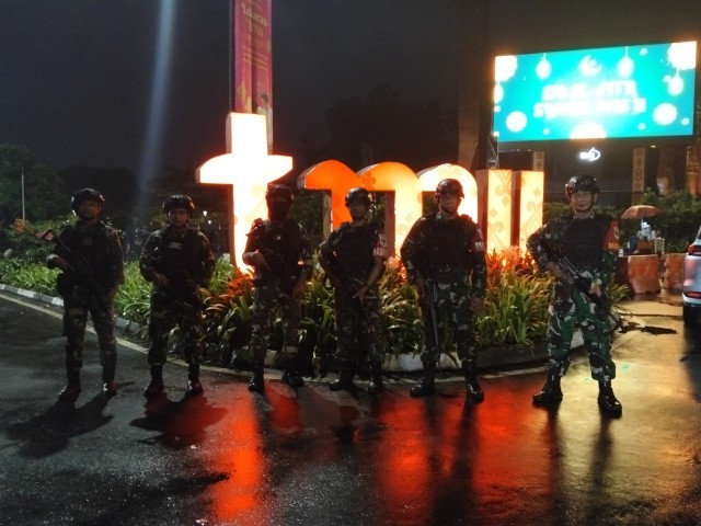 H + 6 Lebaran, Koramil 07/Cipayung Gelar Patroli Malam