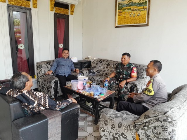 Cegah Gangguan Kamtibmas, Koramil 02/Curug Aktifkan Komsos Pasca Lebaran