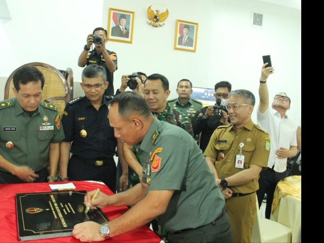 Dandim 0506/Tgr Hadiri Peresmian Renovasi Subkogaratab 0506/Tgr