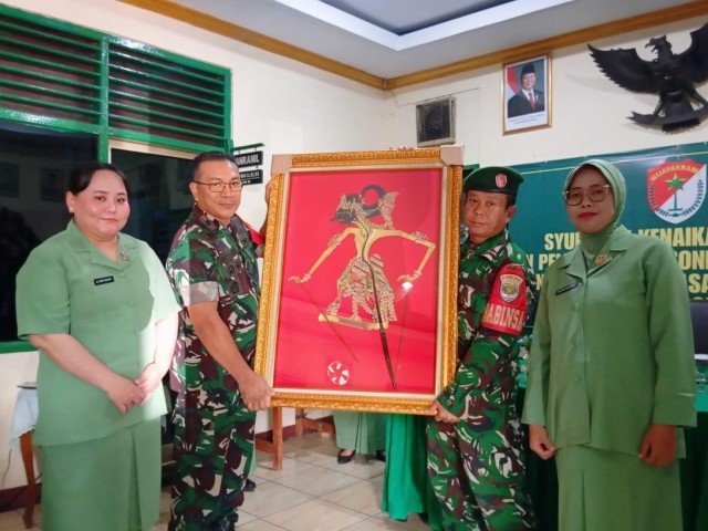 Koramil 03/Grogol Petamburan Gelar Syukuran Kenaikan Pangkat dan Pelepasan Anggota Yang Memasuki Purna Tugas Tahun 2025