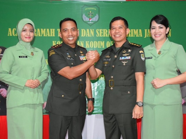 Letkol Inf Harry Ismail, S.I.P., Resmi Menjabat Dandim 0501/Jakarta Pusat