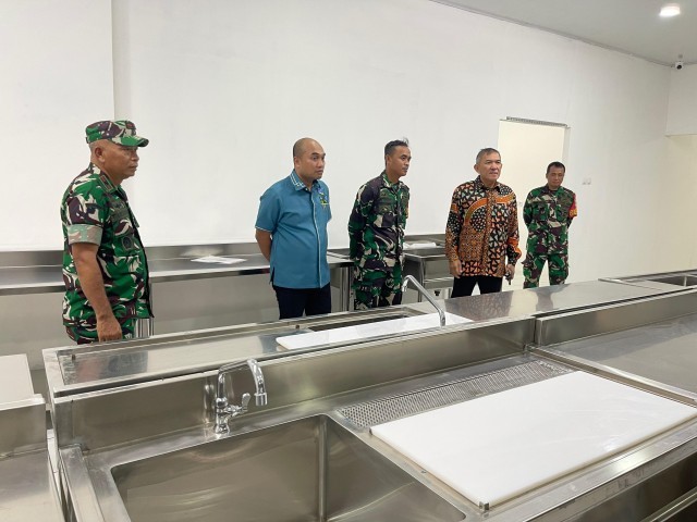 Danramil 05/Ciputat Pantau Dapur MBG di Pisangan