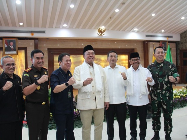 Dandim 0506/Tgr Hadiri Launching Integrasi Data dan Sertifikasi Tanah di Kota Tangerang