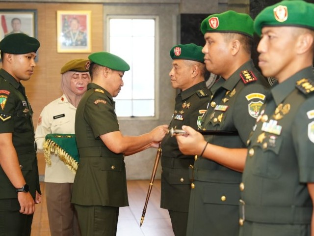 Rotasi Jabatan di Korem 052/Wijayakrama