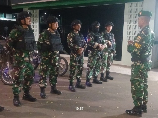 Kodim 0506/Tangerang Gelar Patroli Malam Jaga Stabilitas Keamanan