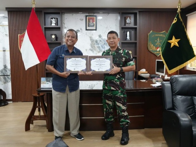 Korem 052/Wkr Raih 3 Penghargaan dari KPPN Tangerang