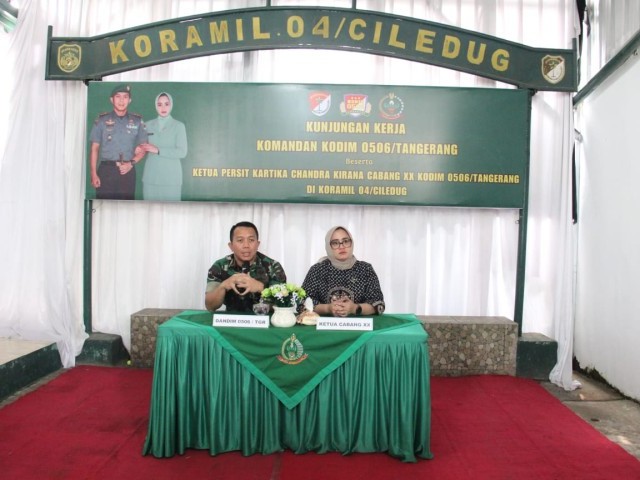 Dandim 0506/Tangerang Soroti Peran Strategis Babinsa Saat Kunjungan ke Koramil Ciledug