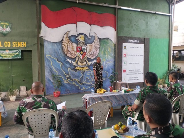 Kodim 0501/Jakarta Pusat Terima Kunjungan Tim Penilai Kampung Pancasila Kasad Award 2025