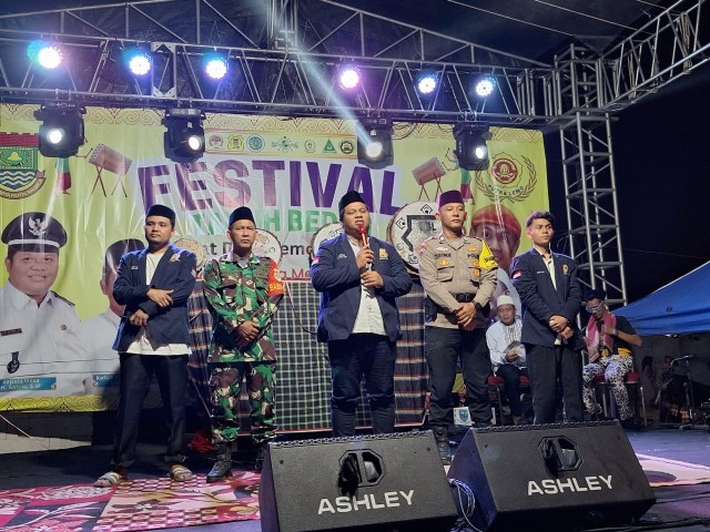 Menjaga Dan Merawat Budaya Pemdes Lemo Didampingi Koramil 01/Teluknaga Gelar Festival Tabuh Beduk Tingkat Desa