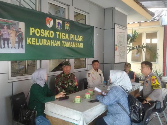 Perkuat Sinergitas di Wilayah, Serka Mukoddas Komsos dengan Tiga Pilar