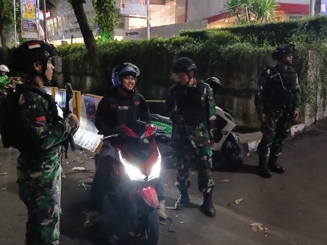 Patroli Keamanan, Kodim 0506/Tgr Turunkan 3 Personel