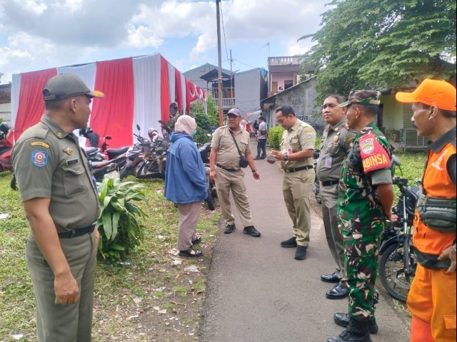 Babinsa Kelurahan Klender Monitoring Kegiatan Reses III Anggota DPRD DKI