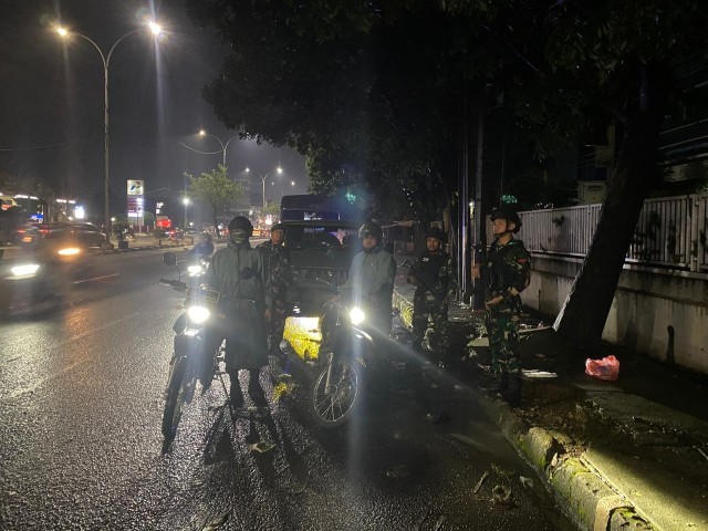 Jaga Kamtibmas, Kodim 0506/Tangerang Patroli Keamanan Berkendara