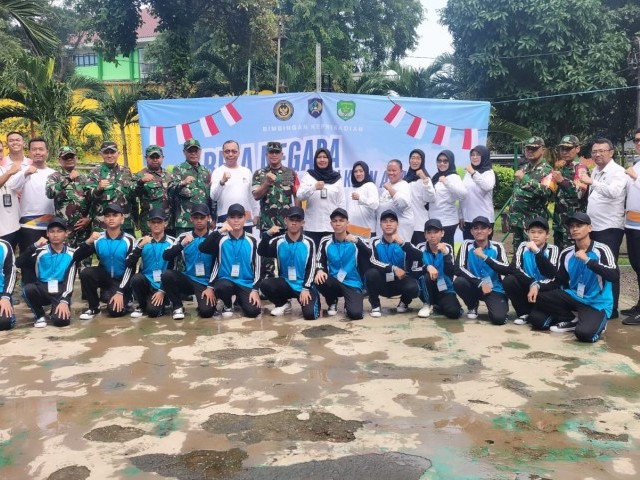 Tanamkan Rasa Cinta Tanah Air, Danramil 03/Grogol Petamburan Berikan Wawasan Kebangsaan dan Bela Negara Kepada Anak Didik Bapas Kelas I Jakarta Barat