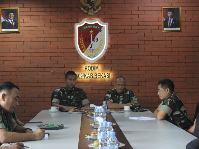 Kodim 0509/Kab Bekasi Terima Kunjungan Tim Penilai Lomba Binter TA 2025