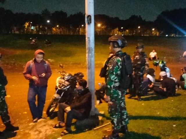 Kodim 0506/Tangerang Gencarkan Patroli Malam Antisipasi Gangguan 