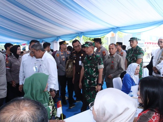 Danrem 052/Wkr Hadiri Kick-off Gerakan Pangan Murah Serentak Se-Indonesia