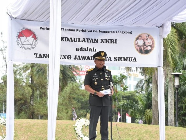 Kasdam Jaya Hadiri Acara Silaturahmi Sahabat Sejarah Lengkong