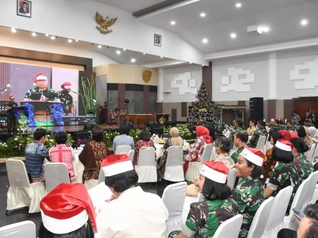 Hikmat Natal mengarahkan pada jalan yang benar, tema Ibadah Natal bersama Kodam Jaya