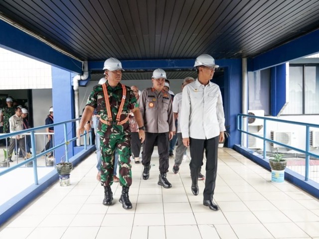 Pangdam Jaya Menghadiri Acara Coffee Morning Pam Jaya Sistem Instalasi Pengolahan Air (IPA)
