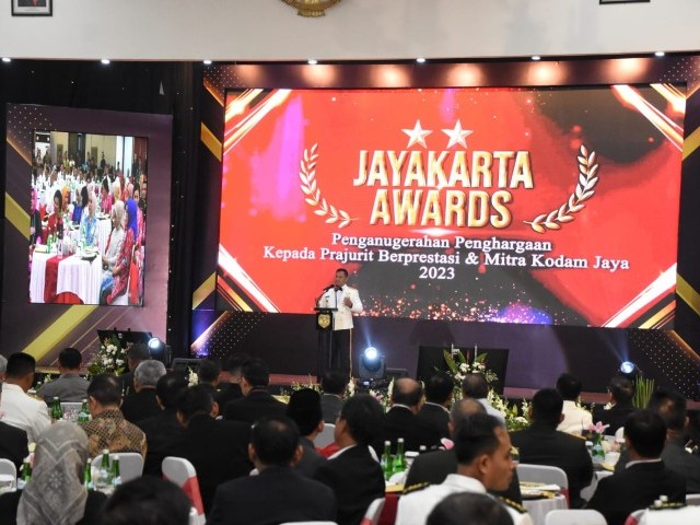 Jayakarta Awards, Penganugerahan Penghargaan Kepada Prajurit Berprestasi & Mitra Kodam Jaya 2023