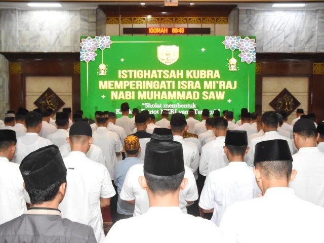 Secara Virtual, Kodam Jaya Ikuti Istighosah Kubra Langsung Dari Cianjur