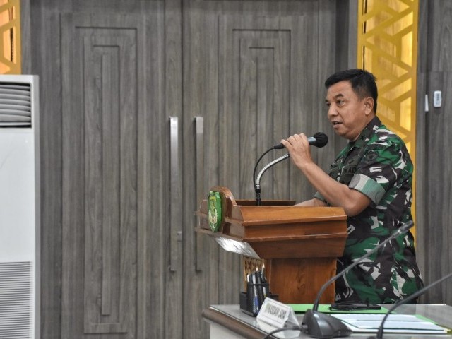 Kasdam Jaya Pimpin Taklimat Awal Tim Pengawasan dan Pemeriksaan (Wasrik) Itjenad