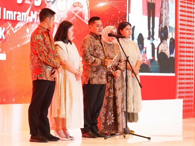 Pangdam Jaya Hadiri Pisah Sambut Kapolda Metro Jaya