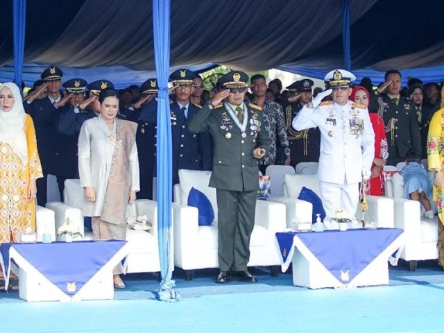 Peringatan HUT Ke 77 TNI AU Digelar di Halim Perdanakusuma