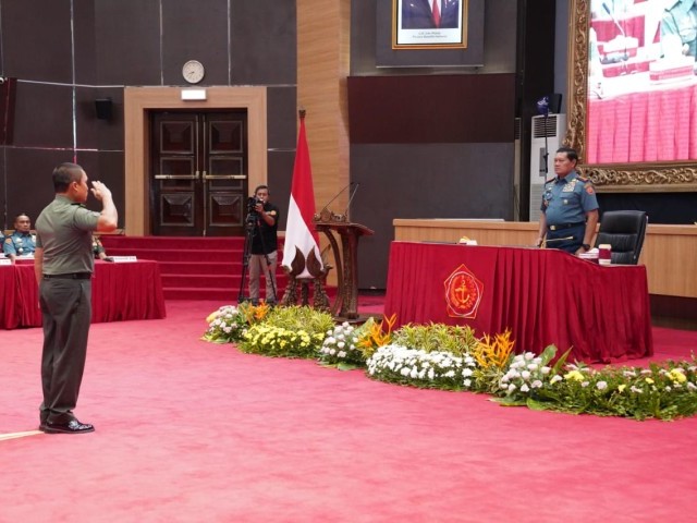 Panglima TNI Buka Rapat Koordinasi Teknis Penerangan TNI TA 2023