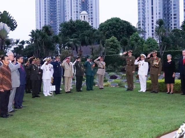 Kedutaan Australia dan Selandia Baru Gelar Peringatan Anzac Day Di Jakarta