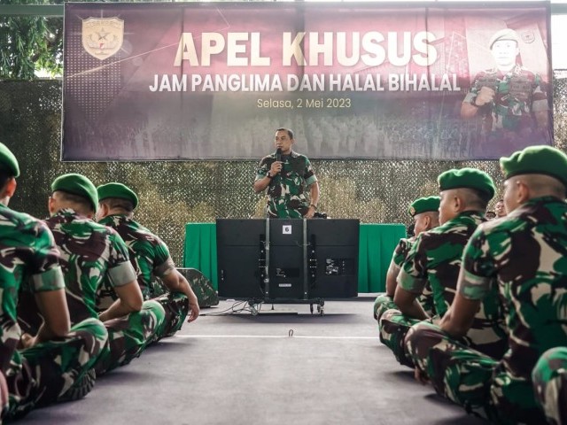 Apel Khusus Jam Panglima dengan Prajurit Kodam Jaya Agar Menjaga Kepercayaan Publik