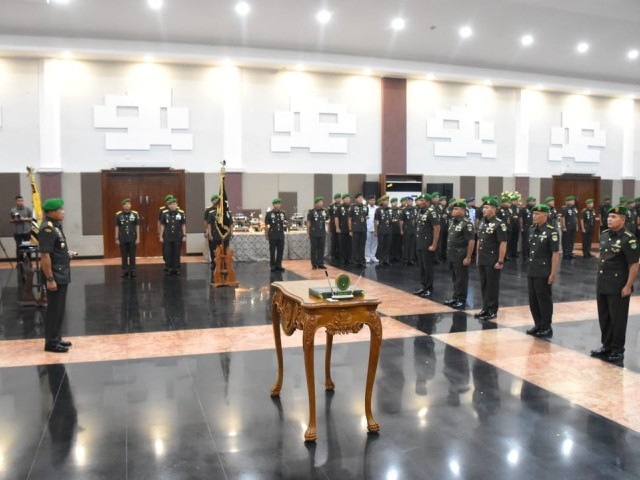 Serah Terima Jabatan dan Syukuran Pejabat Kodam Jaya/Jayakarta