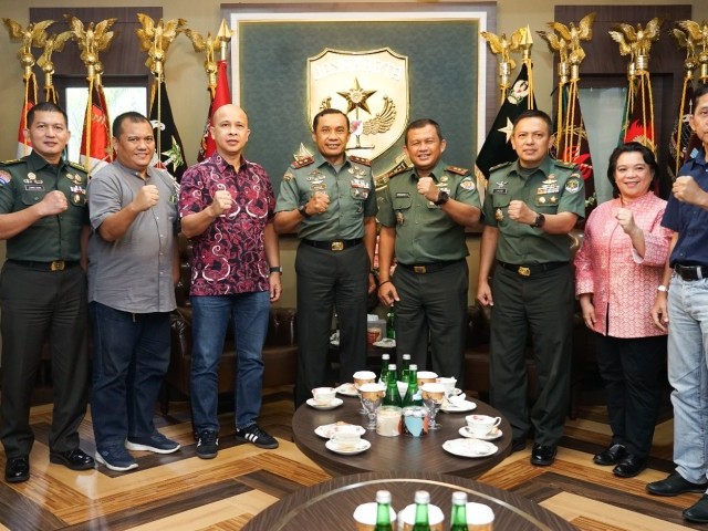 Ketua Umum Inkai DKI Jakarta Temui Pangdam Jaya Perkenalkan Pengurus Inkai Periode 2023-2027