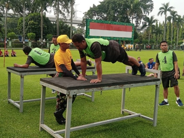 Kodam Jaya Selenggarakan Kesempatan Jasmani Periodik  I Tahun 2023