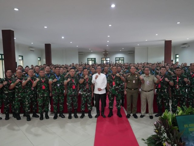 PJ Gubernur DKI Jakarta Beri Pembekalan Pada Apel Dansat Tersebar Kodam Jaya TA 2023