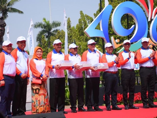 Kasdam Jaya Hadiri Pencanangan HUT ke-496 Kota Jakarta