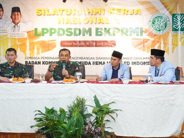 Pangdam Jaya Berikan Wejangan Singkat Kepada BKPRMI Pada Silaknas II