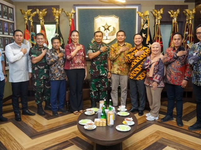 Pangdam Jaya Audiensi bersama Ketua KPU DKI Jakarta